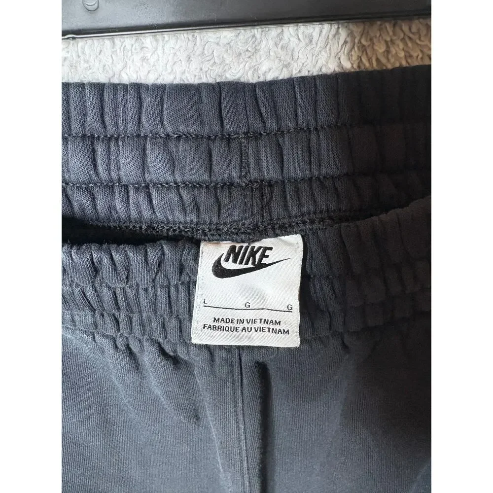 Nike Kids Fleece Jogger Sweatpants Black Youth Large